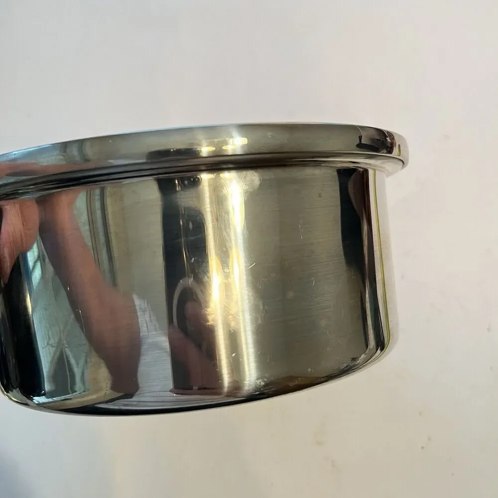 Royal Prestige 7 Ply SS Titanium Silver Alloy Copper 2 Quart Sauce Pan 7.5” &Lid
